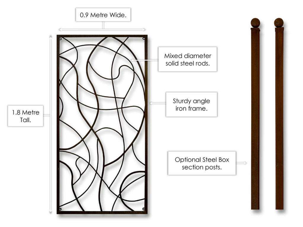 3A Steelworks — Trellis Graphic