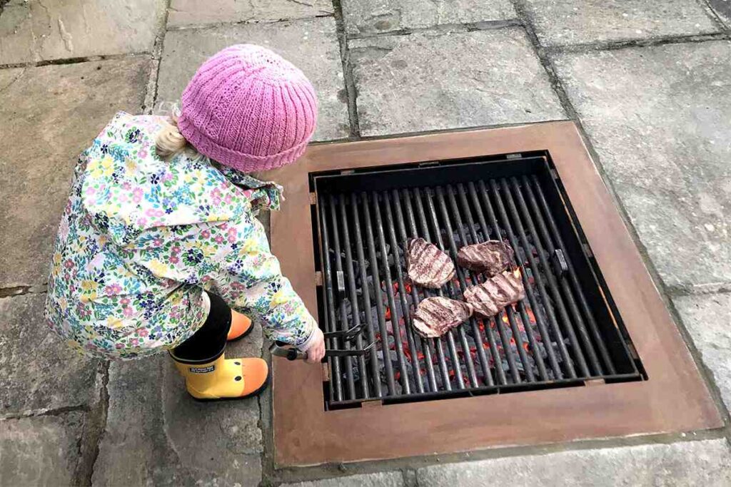Sunken Fire Pit — Sunken Barbeque — Below Ground Firepit